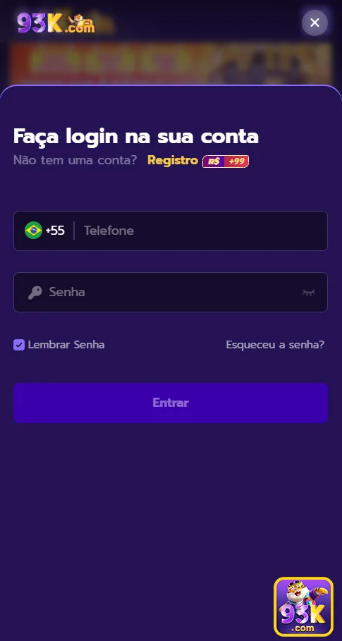 Ilustração de Acesse com facilidade os serviços VIP do 93k